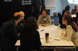 Workshop in Friedrichshafen Gruppenarbeit im Workshop