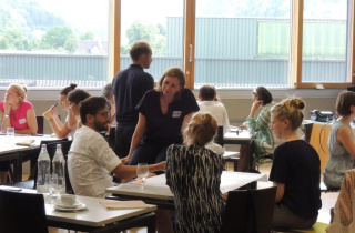 Workshop in Dornbirn Gruppenarbeit im Workshop